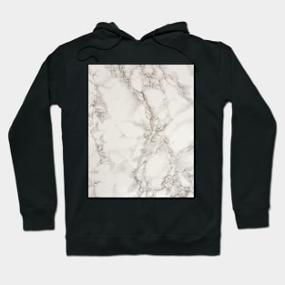 preppy abstract minimalist beige white marble texture Hoodie